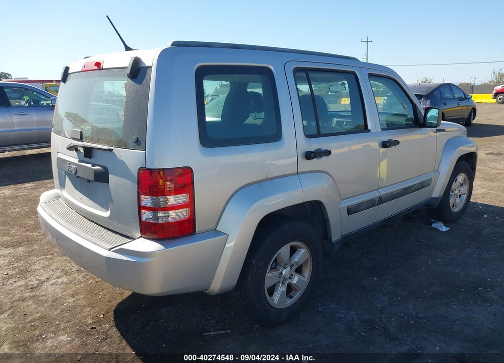 2012 JEEP LIBERTY VIN: 1C4PJLAK6CW188411