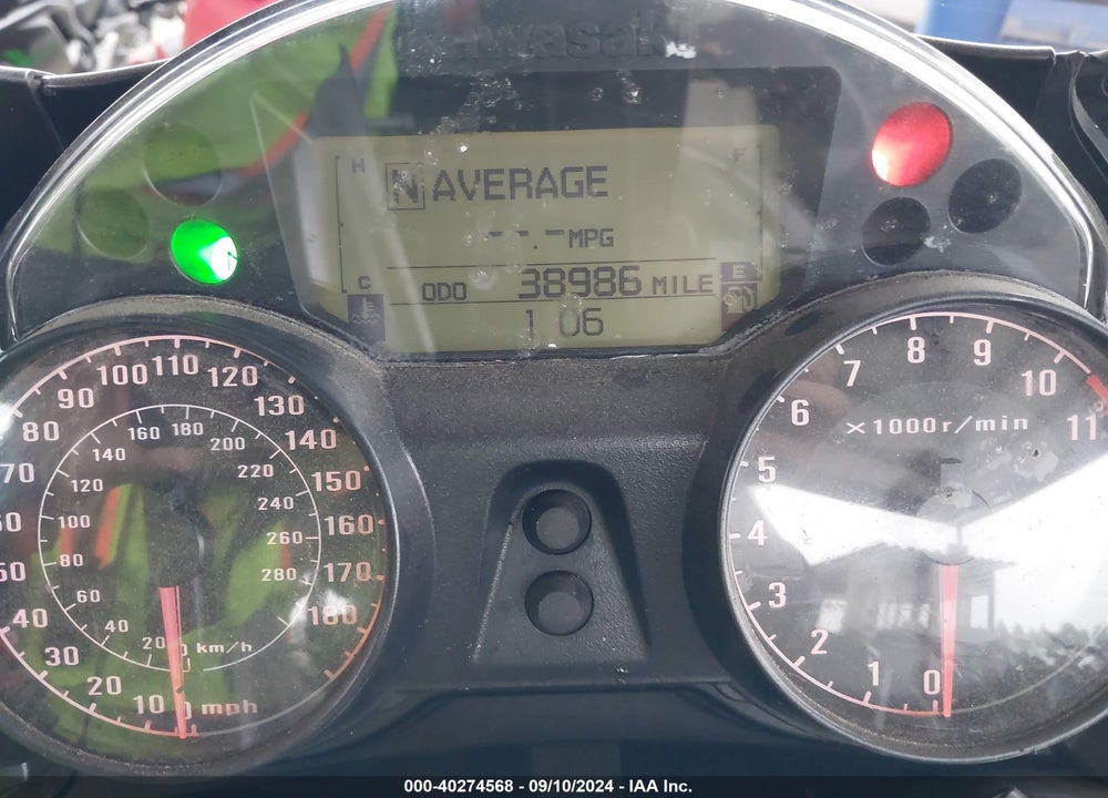 2009 KAWASAKI ZG1400 B VIN: JKBZGNB129A011455
