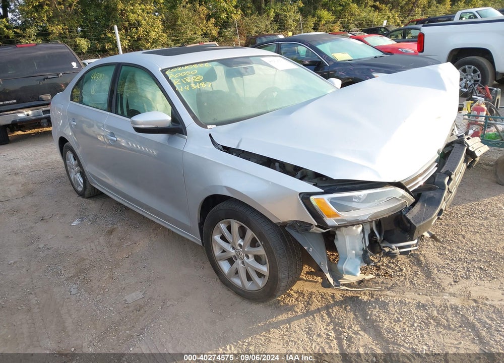 2014 VOLKSWAGEN JETTA 1.8T SE VIN: 3VWD07AJ4EM443187
