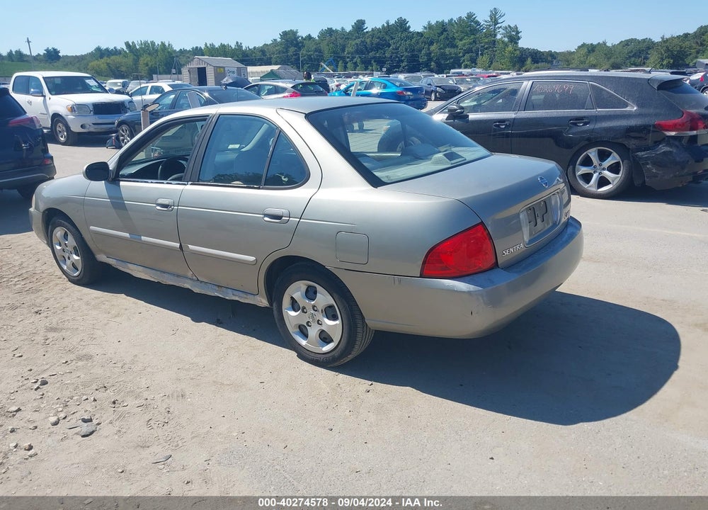 2005 NISSAN SENTRA 1.8S VIN: 3N1CB51D95L465928