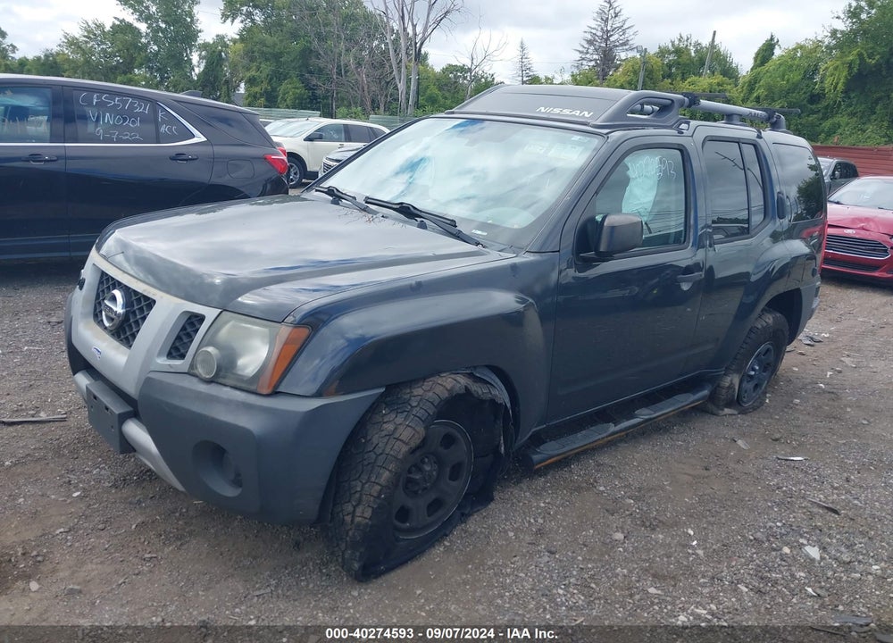 2012 NISSAN XTERRA X VIN: 5N1AN0NU2CC503948