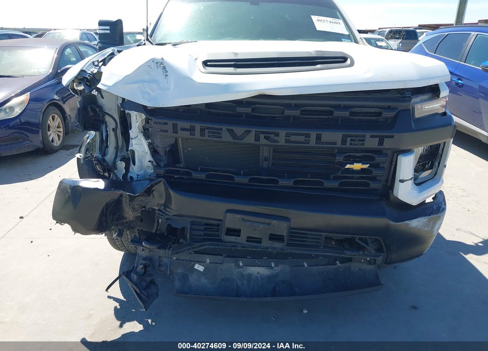 2022 CHEVROLET SILVERADO 2500HD 2WD REGULAR CAB LONG BED WT VIN: 1GB0WLE7XNF268634