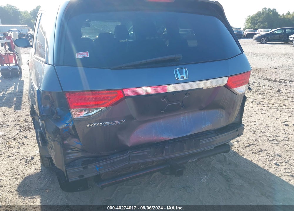 2014 HONDA ODYSSEY EX-L VIN: 5FNRL5H67EB115692