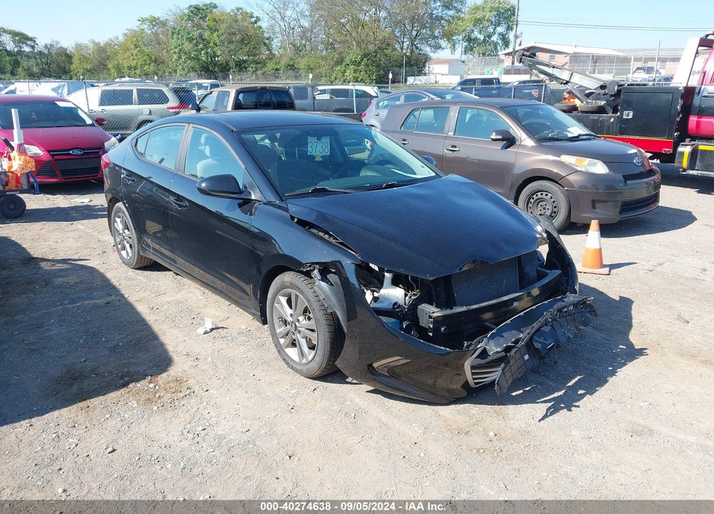 2018 HYUNDAI ELANTRA VALUE EDITION VIN: KMHD84LF9JU505431