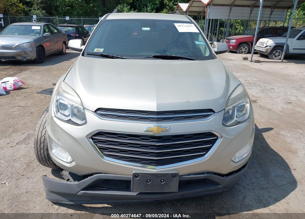 2016 CHEVROLET EQUINOX LT VIN: 2GNALCEK5G1123788