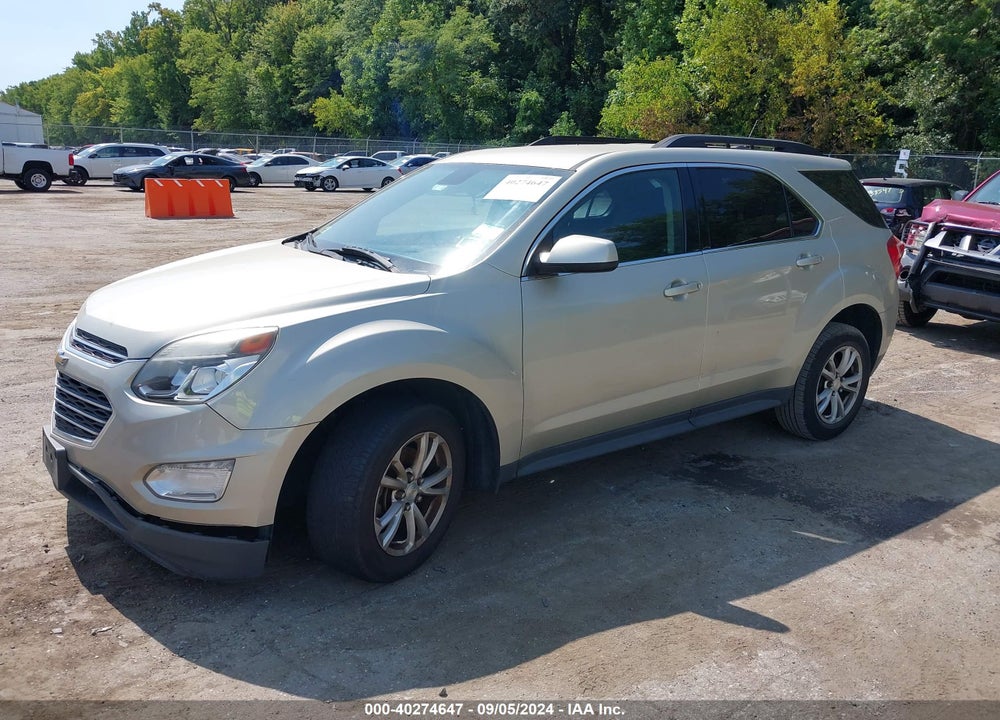 2016 CHEVROLET EQUINOX LT VIN: 2GNALCEK5G1123788