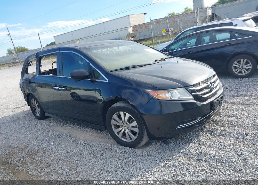 2016 HONDA ODYSSEY SE VIN: 5FNRL5H32GB138421