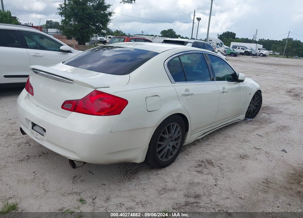 2008 INFINITI G35 JOURNEY VIN: JNKBV61E58M223533