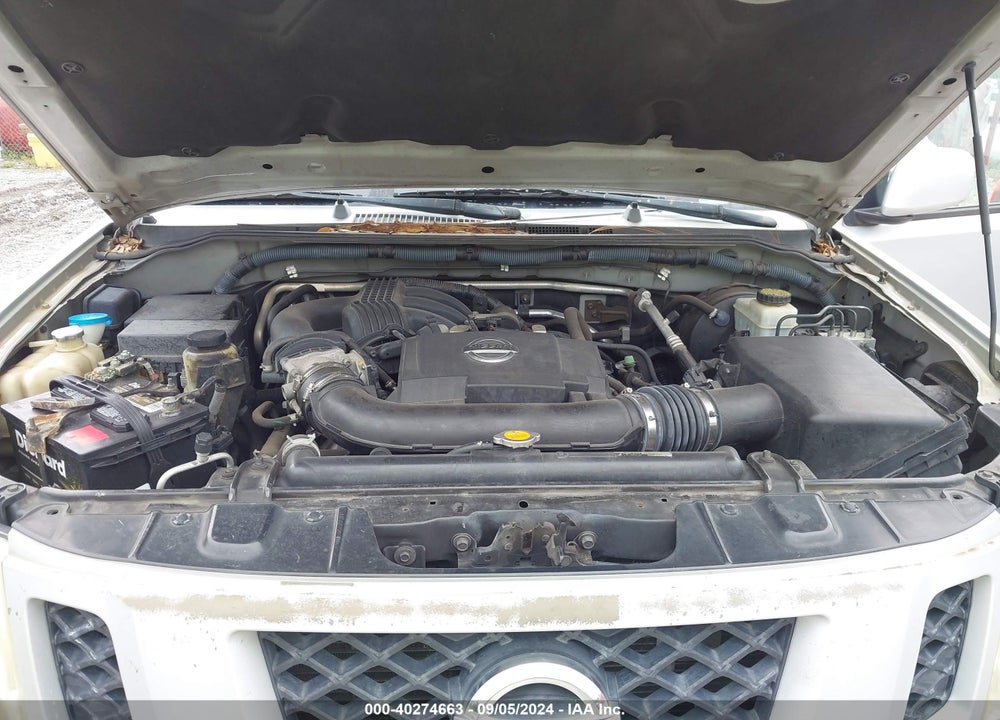 2009 NISSAN XTERRA SE VIN: 5N1AN08U39C511836