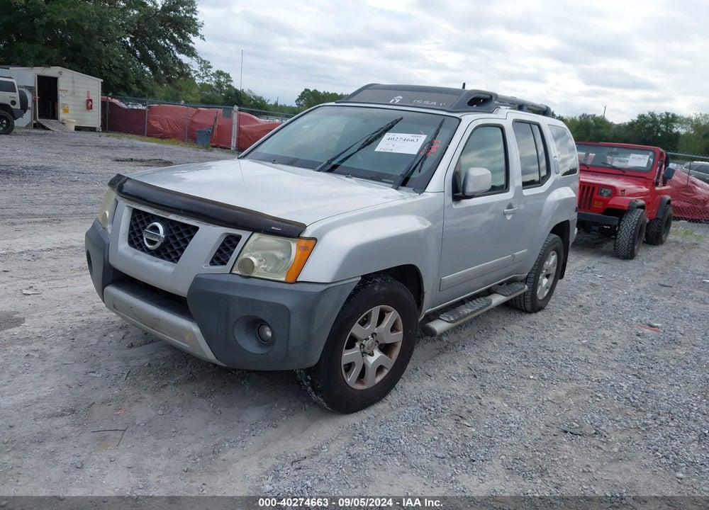 2009 NISSAN XTERRA SE VIN: 5N1AN08U39C511836