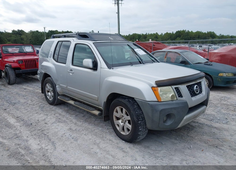 2009 NISSAN XTERRA SE VIN: 5N1AN08U39C511836