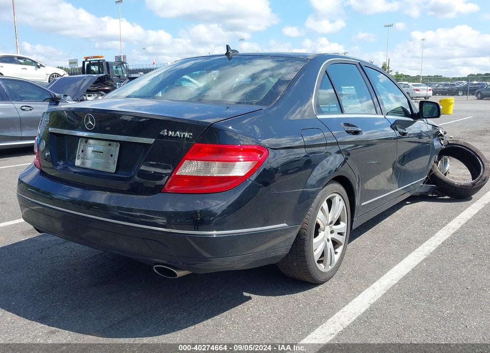 2008 MERCEDES-BENZ C 300 LUXURY 4MATIC/SPORT 4MATIC VIN: WDDGF81X18F174763