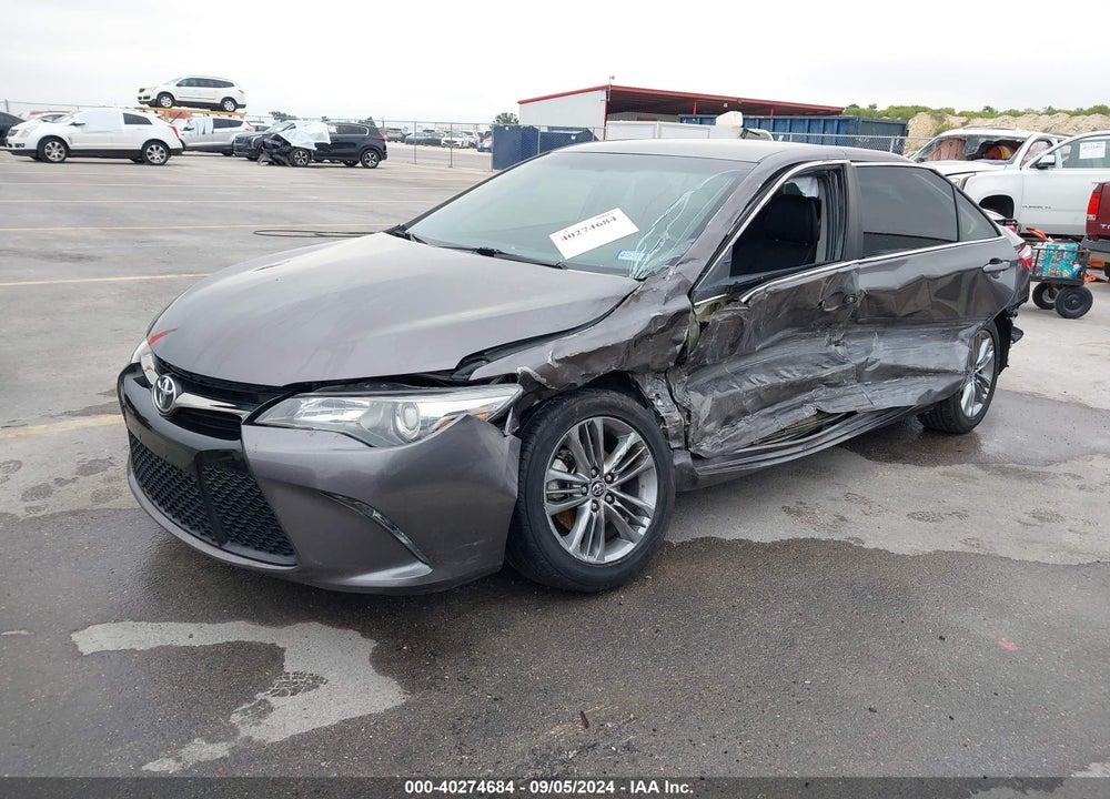 2015 TOYOTA CAMRY SE VIN: 4T1BF1FKXFU066140