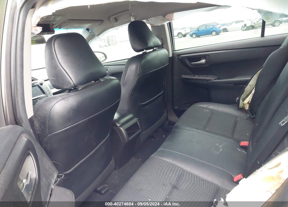 2015 TOYOTA CAMRY SE VIN: 4T1BF1FKXFU066140