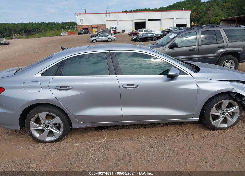 2022 AUDI A3 PREMIUM 40 TFSI FRONT-WHEEL DRIVE S TRONIC VIN: WAUAUDGY5NA088991