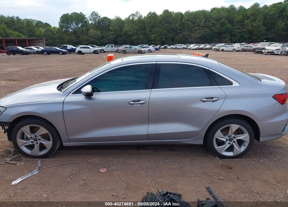 2022 AUDI A3 PREMIUM 40 TFSI FRONT-WHEEL DRIVE S TRONIC VIN: WAUAUDGY5NA088991