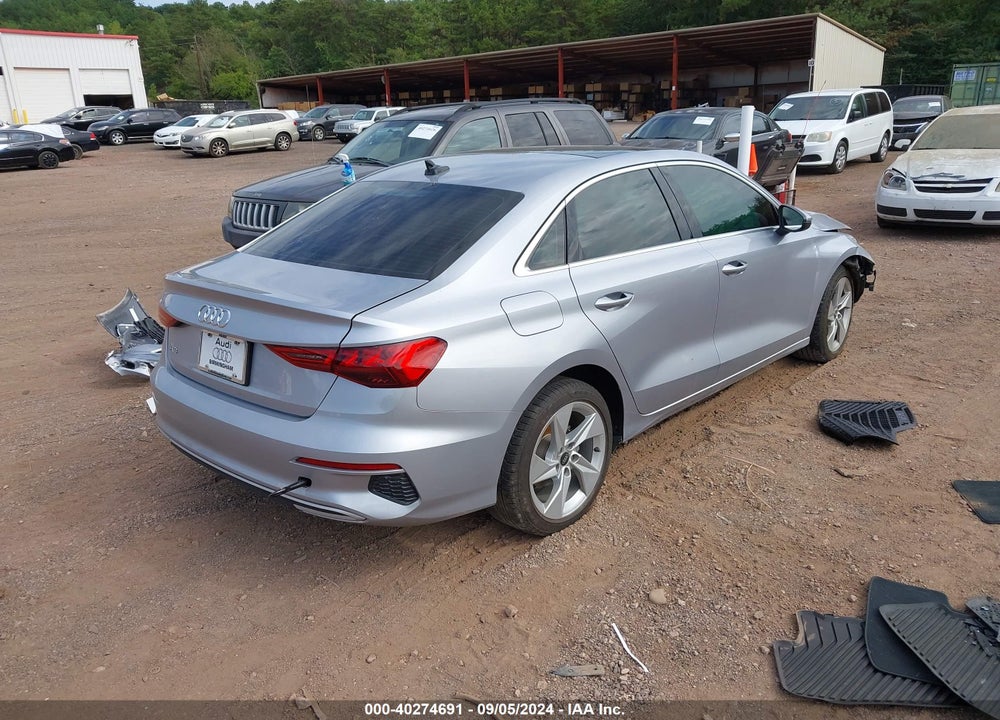 2022 AUDI A3 PREMIUM 40 TFSI FRONT-WHEEL DRIVE S TRONIC VIN: WAUAUDGY5NA088991