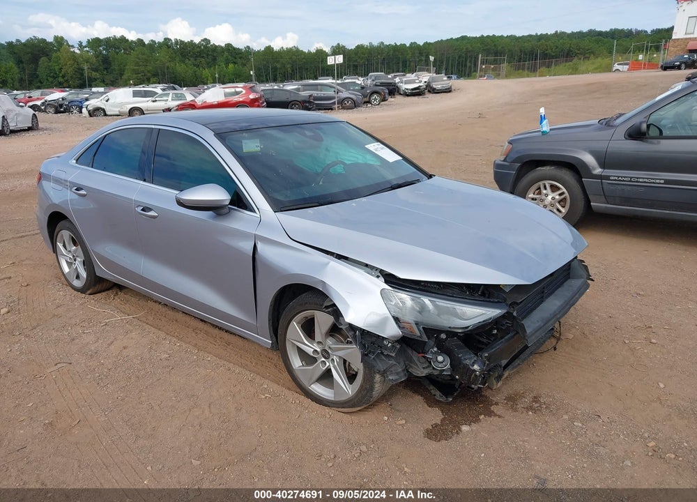 2022 AUDI A3 PREMIUM 40 TFSI FRONT-WHEEL DRIVE S TRONIC VIN: WAUAUDGY5NA088991