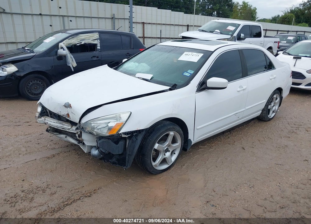 2007 HONDA ACCORD 3.0 EX VIN: 1HGCM66537A053529