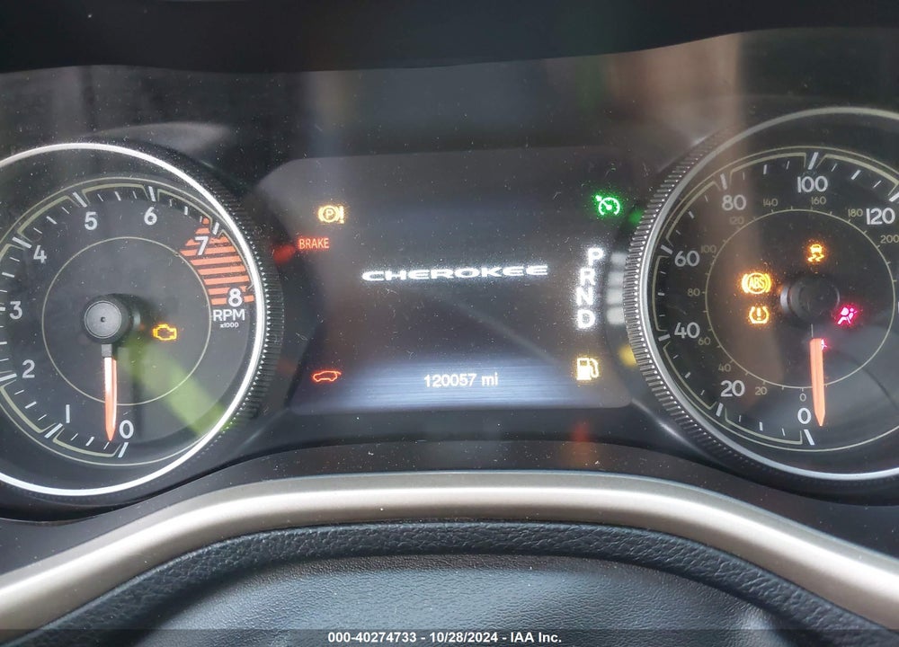 2016 JEEP CHEROKEE LIMITED VIN: 1C4PJMDS4GW102777
