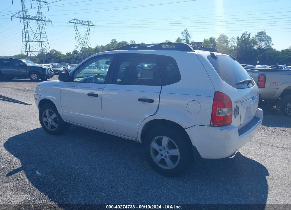 2005 HYUNDAI TUCSON GL VIN: KM8JM72B05U234523