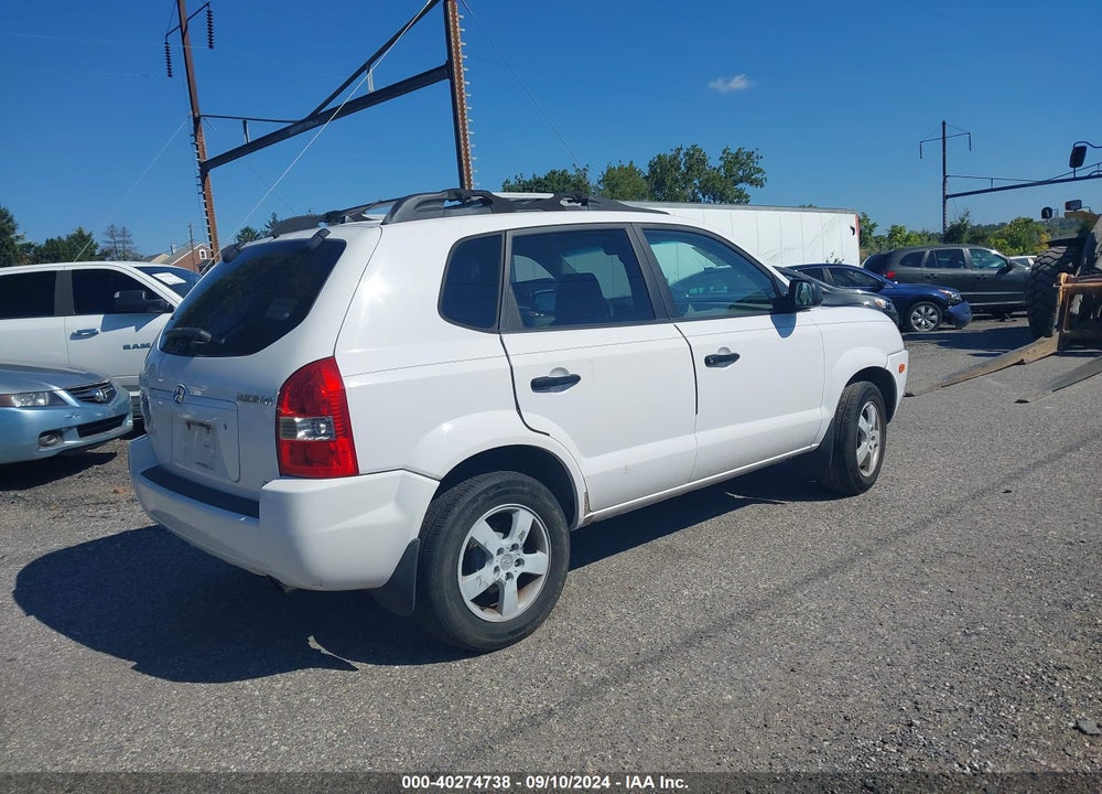2005 HYUNDAI TUCSON GL VIN: KM8JM72B05U234523