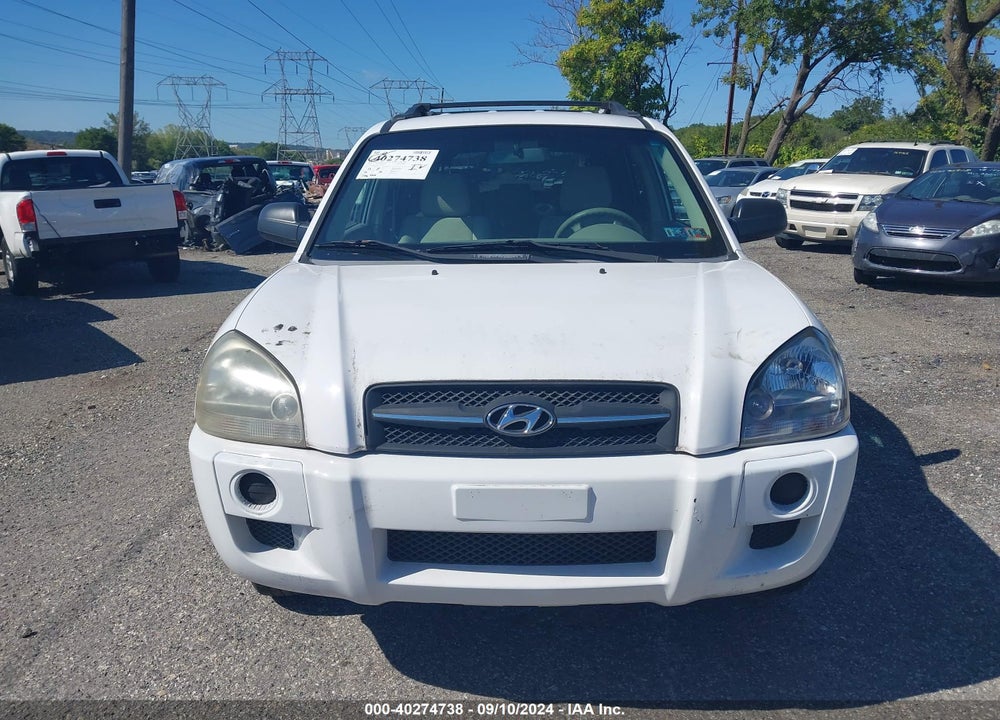 2005 HYUNDAI TUCSON GL VIN: KM8JM72B05U234523