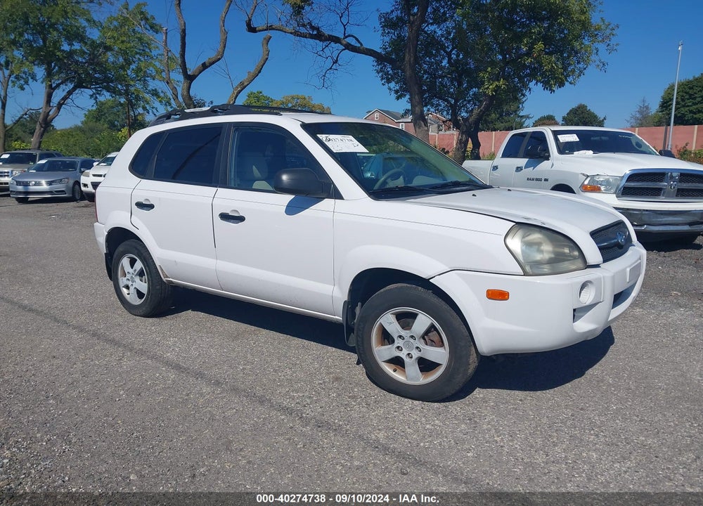 2005 HYUNDAI TUCSON GL VIN: KM8JM72B05U234523