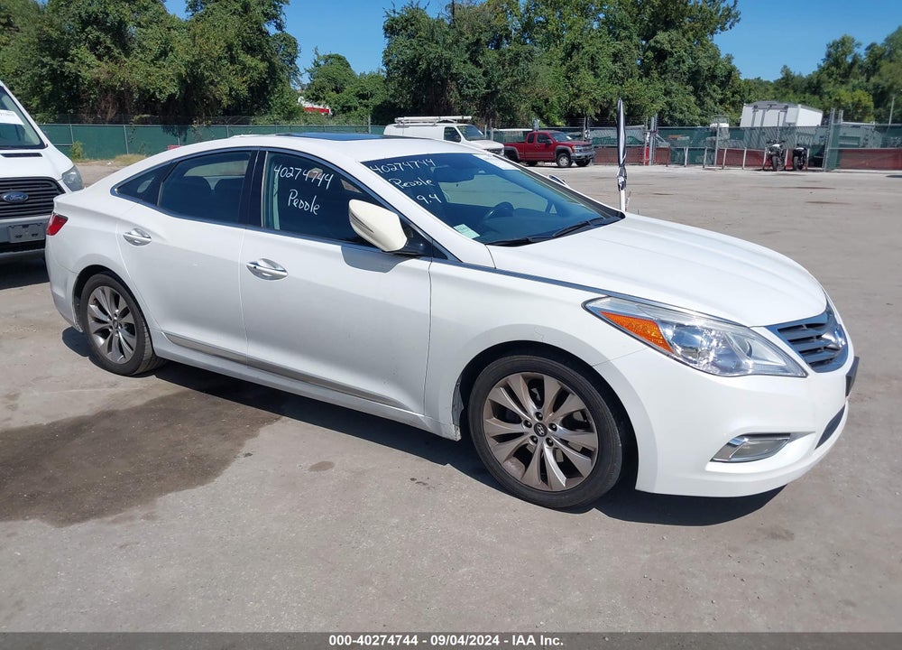 2014 HYUNDAI AZERA VIN: KMHFG4JG8EA343645