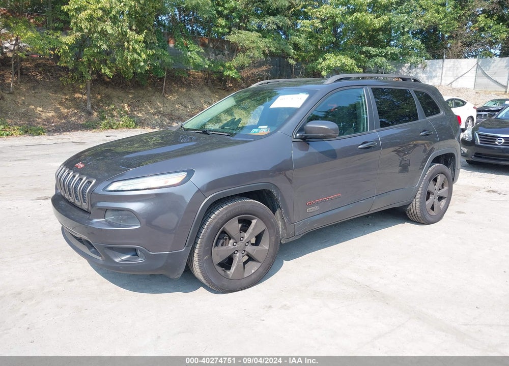 2016 JEEP CHEROKEE 75TH ANNIVERSARY VIN: 1C4PJMCBXGW254340