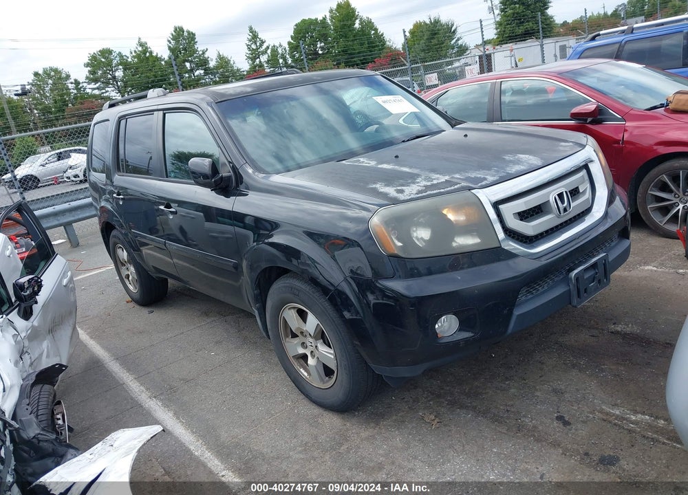 2011 HONDA PILOT EX-L VIN: 5FNYF4H7XBB096296