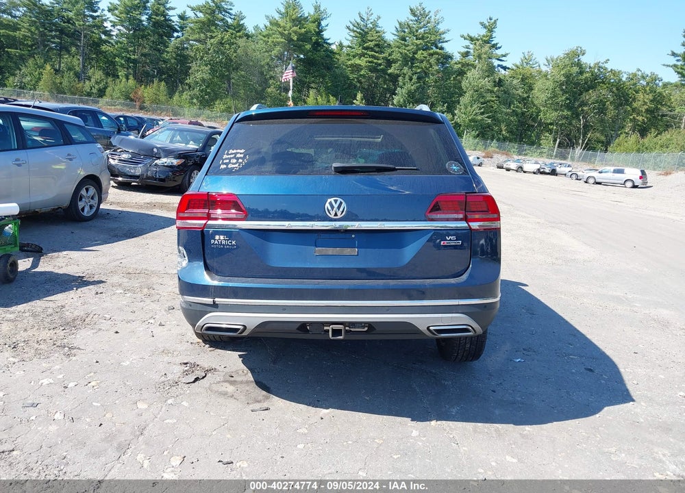 2019 VOLKSWAGEN ATLAS 3.6L V6 SEL VIN: 1V2MR2CAXKC514297