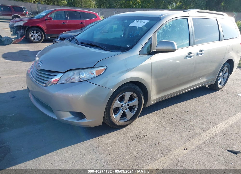 2016 TOYOTA SIENNA LE 8 PASSENGER VIN: 5TDKK3DC7GS724980