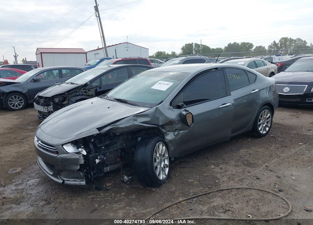 2013 DODGE DART LIMITED VIN: 1C3CDFCA3DD231681