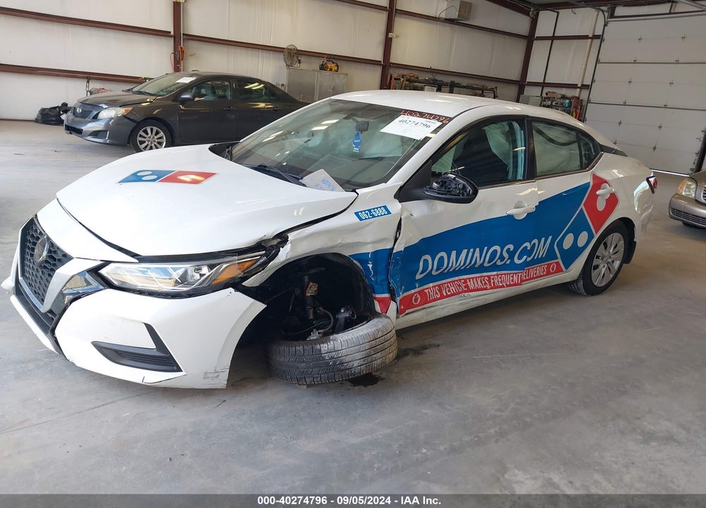 2021 NISSAN SENTRA S XTRONIC CVT VIN: 3N1AB8BVXMY226888