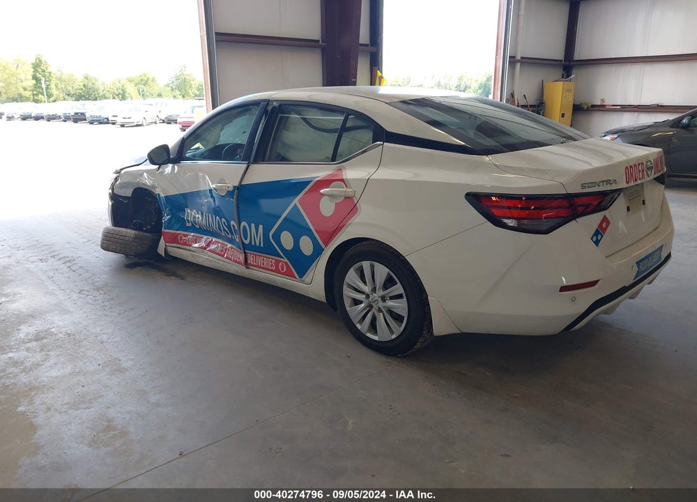 2021 NISSAN SENTRA S XTRONIC CVT VIN: 3N1AB8BVXMY226888
