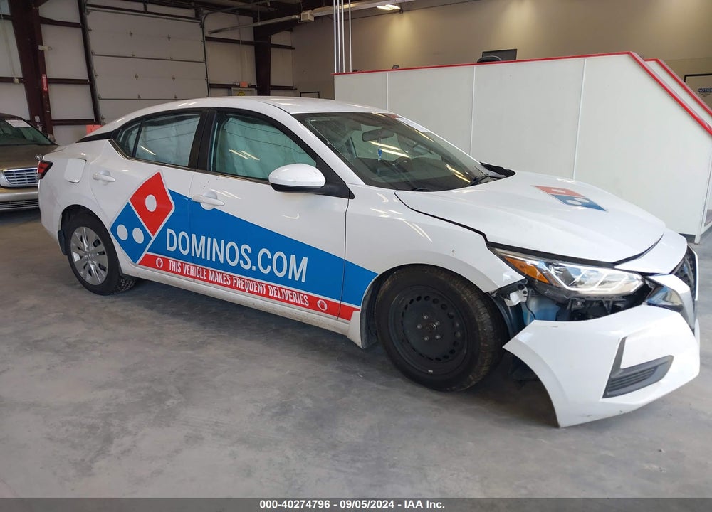 2021 NISSAN SENTRA S XTRONIC CVT VIN: 3N1AB8BVXMY226888