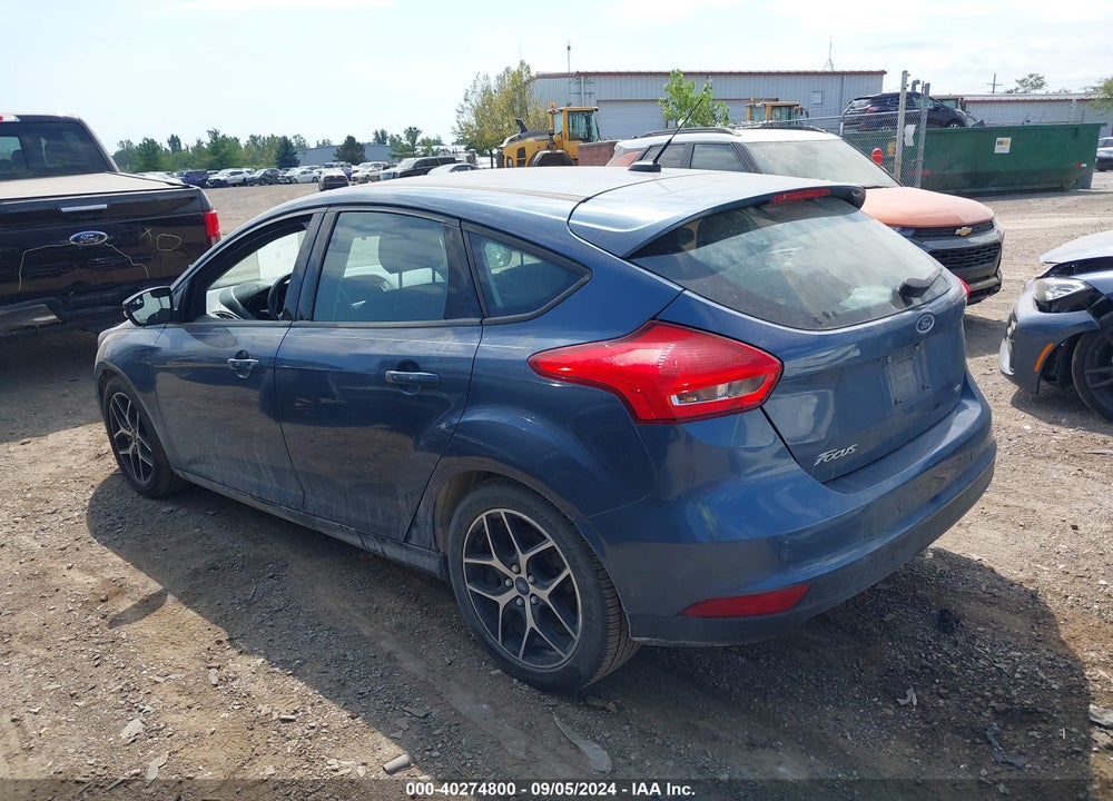 2018 FORD FOCUS SEL VIN: 1FADP3M23JL228820