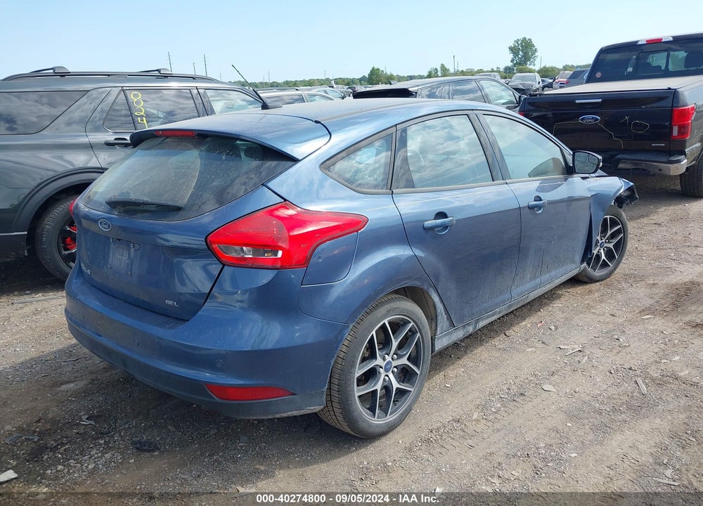 2018 FORD FOCUS SEL VIN: 1FADP3M23JL228820