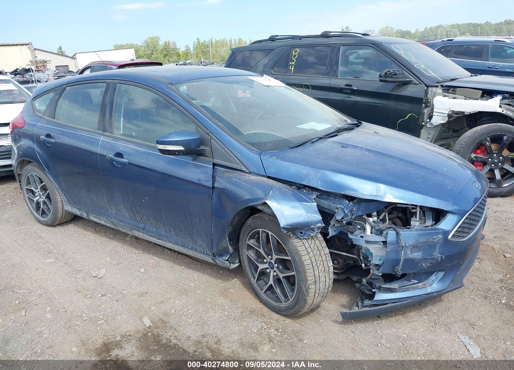 2018 FORD FOCUS SEL VIN: 1FADP3M23JL228820