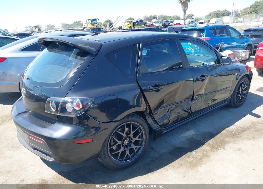 2008 MAZDA SPEED3 SPORT VIN: JM1BK34M681837083