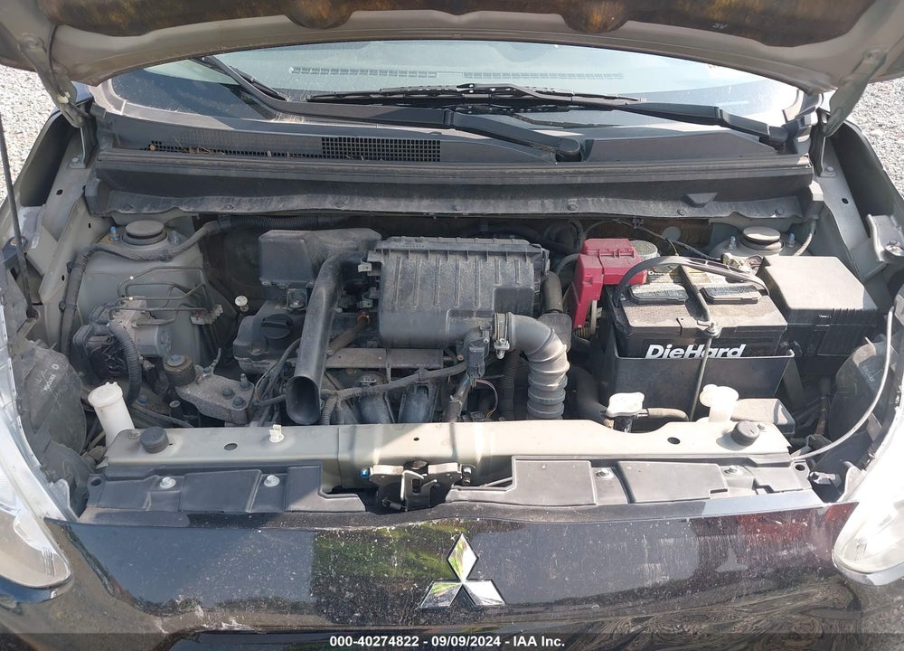 2014 MITSUBISHI MIRAGE VIN: ML32A4HJ1EH023230