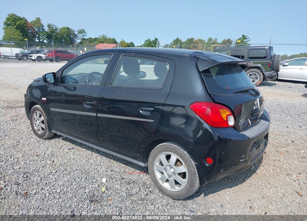 2014 MITSUBISHI MIRAGE VIN: ML32A4HJ1EH023230