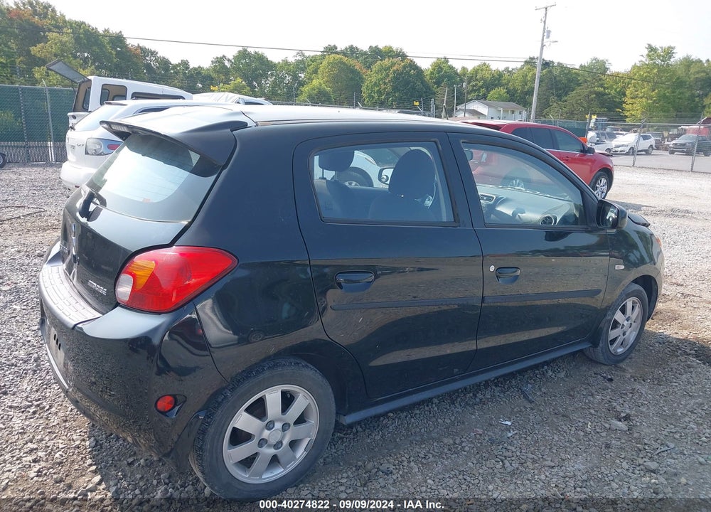2014 MITSUBISHI MIRAGE VIN: ML32A4HJ1EH023230