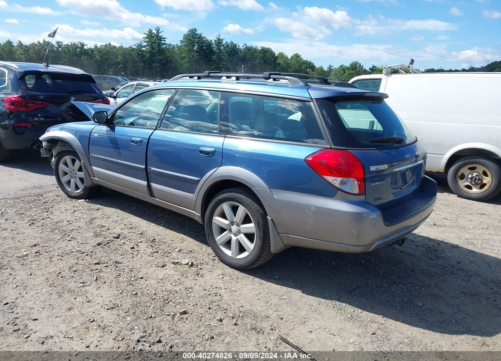 2008 SUBARU OUTBACK 2.5I LIMITED/2.5I LIMITED L.L. BEAN EDITION VIN: 4S4BP62C987325470