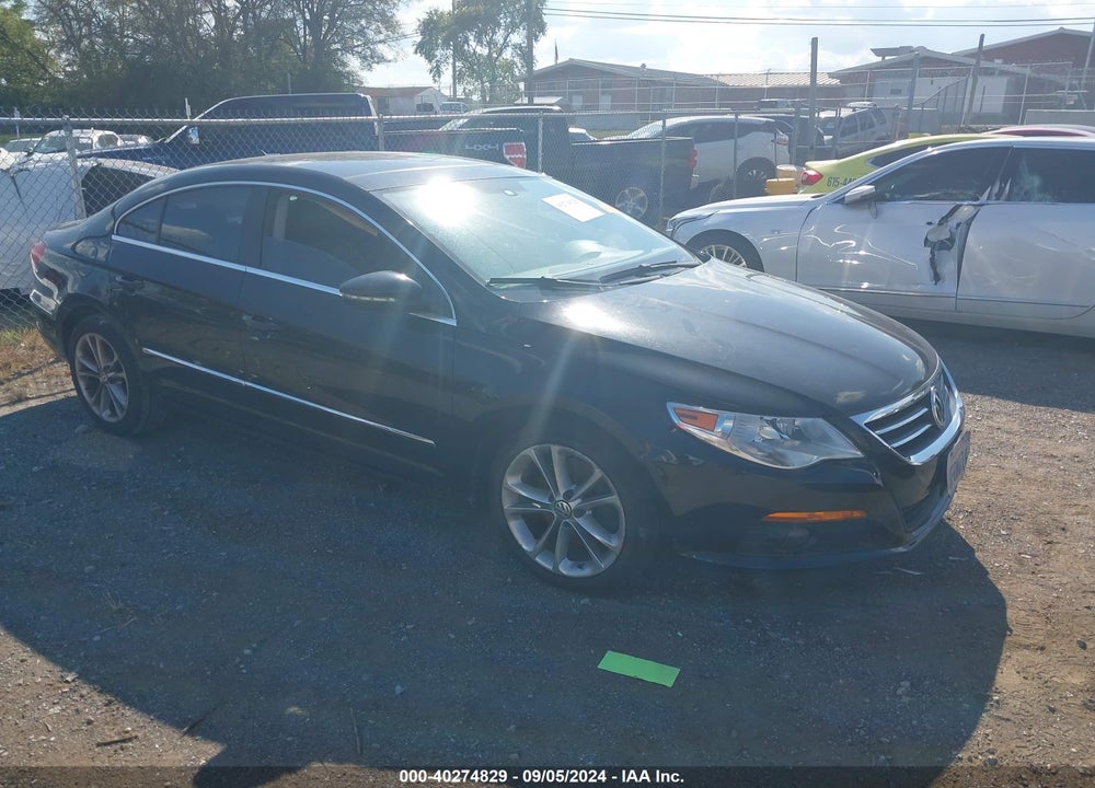 2009 VOLKSWAGEN CC LUXURY VIN: WVWHL73C79E512086