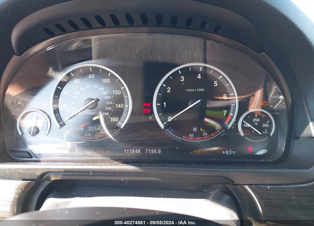 2013 BMW 535I VIN: WBAFU7C52DDU68581