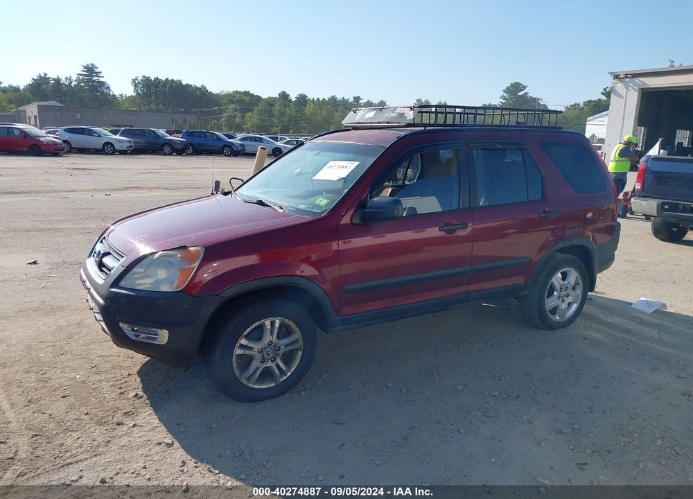 2002 HONDA CR-V LX VIN: SHSRD78492U004279