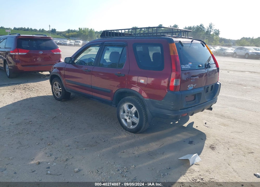 2002 HONDA CR-V LX VIN: SHSRD78492U004279