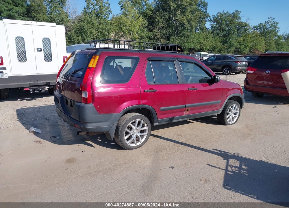 2002 HONDA CR-V LX VIN: SHSRD78492U004279